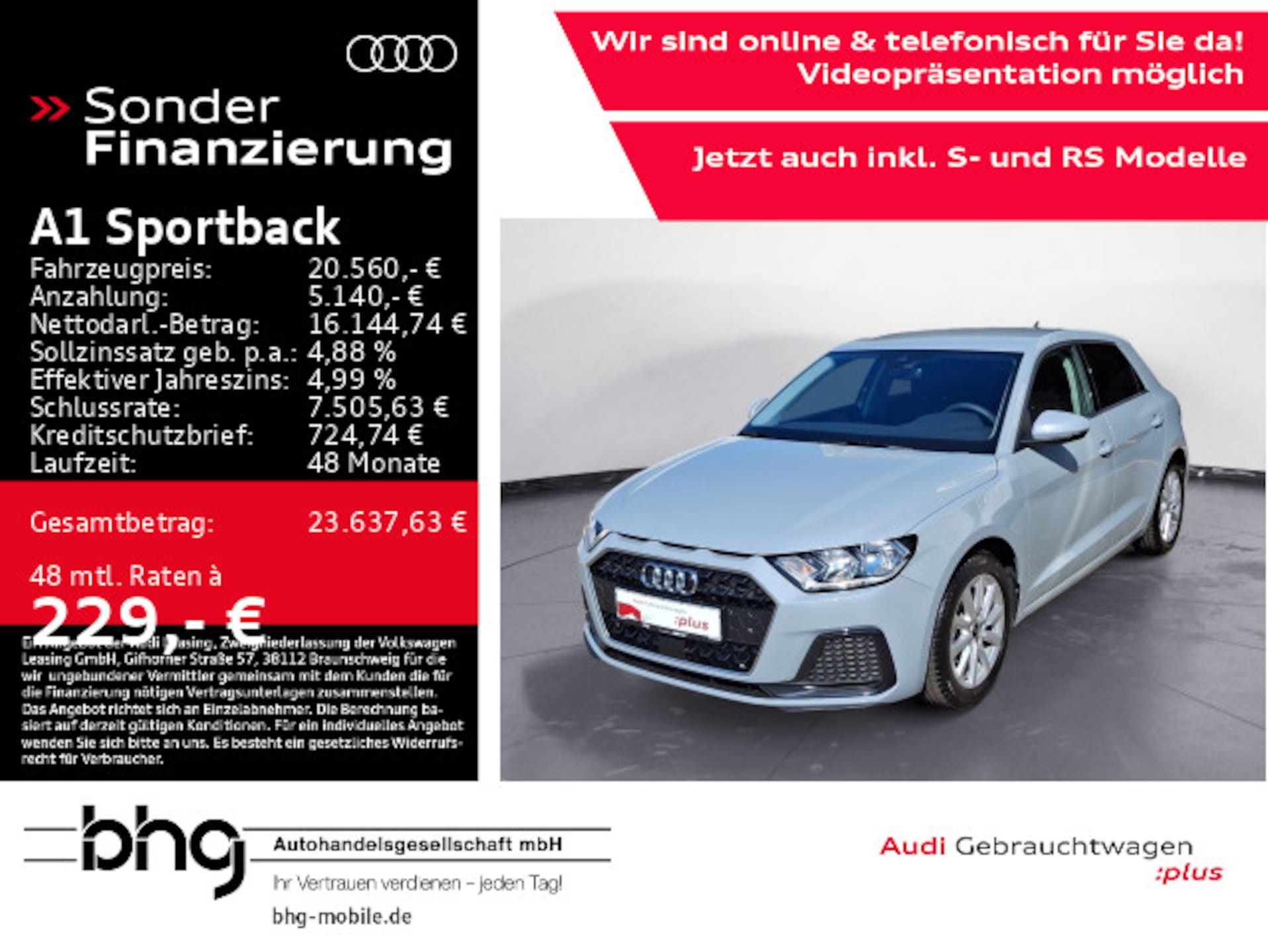 Audi A1 Sportback Advanced