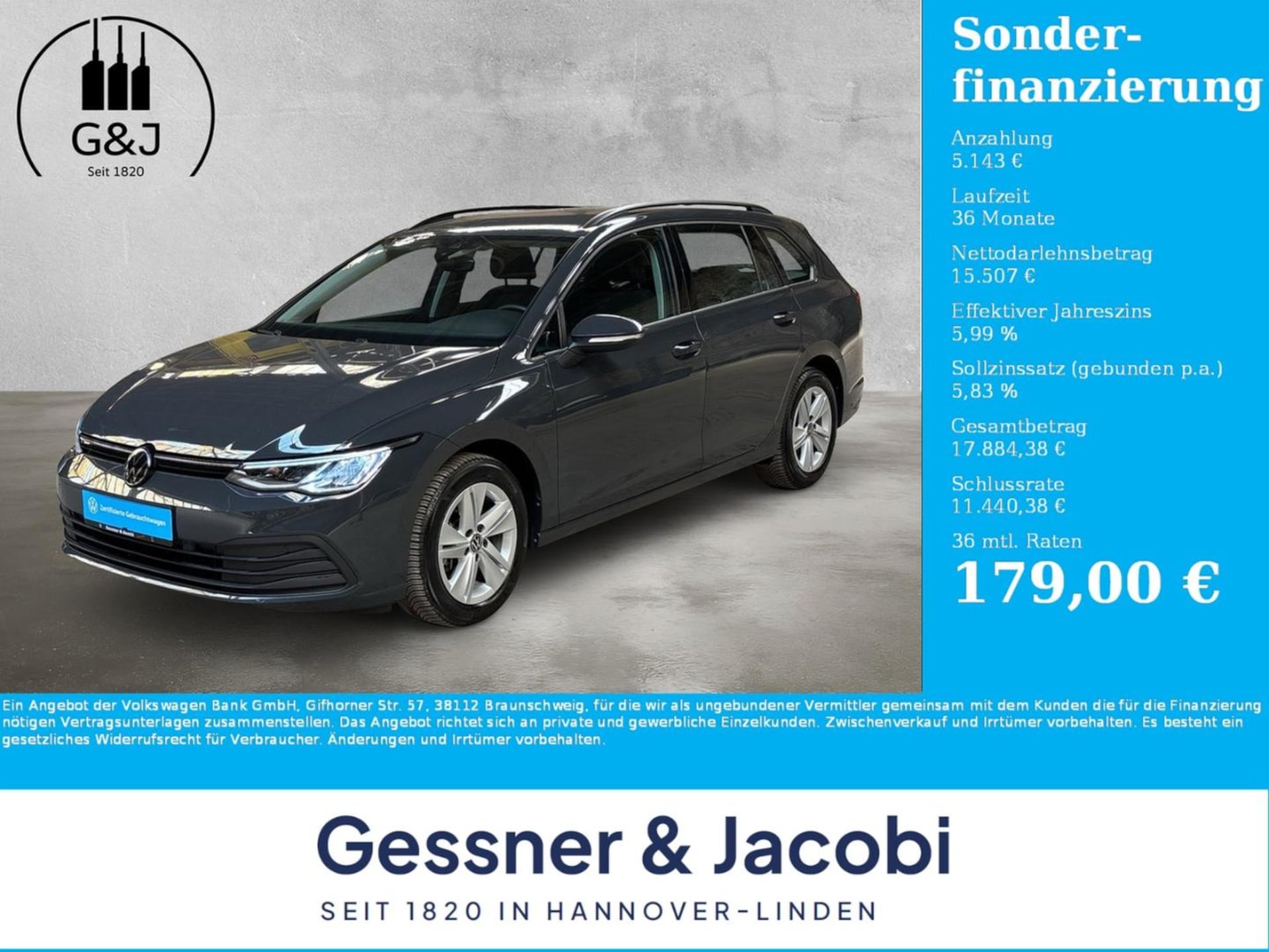 Volkswagen Golf Variant 2024 — Golf Variant 2.0 TDI Life ACC Keyless AppConnect