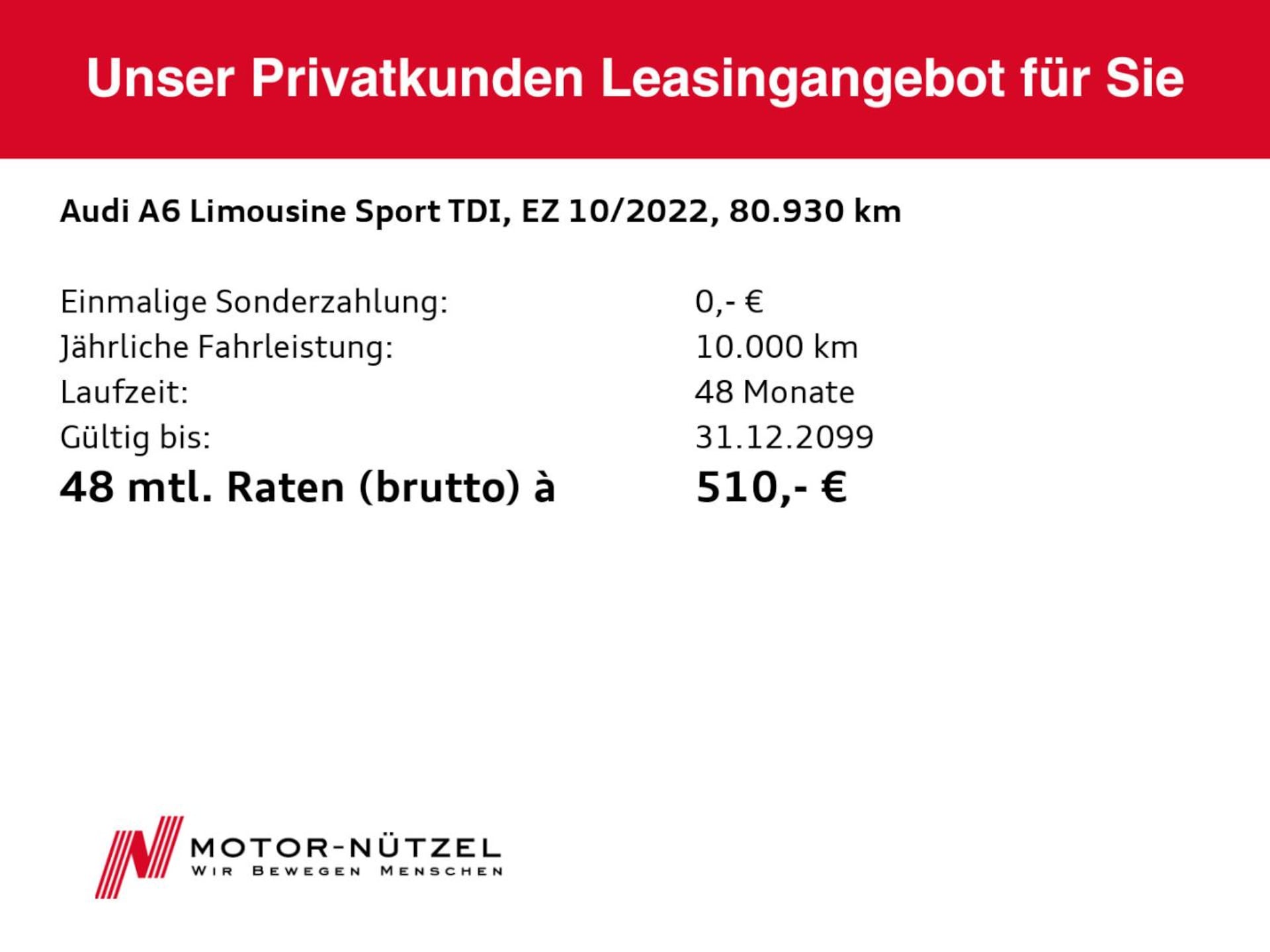 Audi A6 Limousine advanced