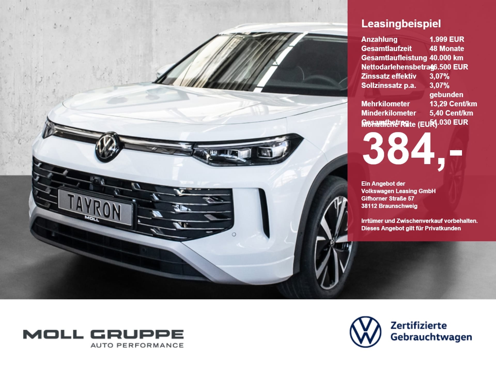 Volkswagen Tayron Elegance