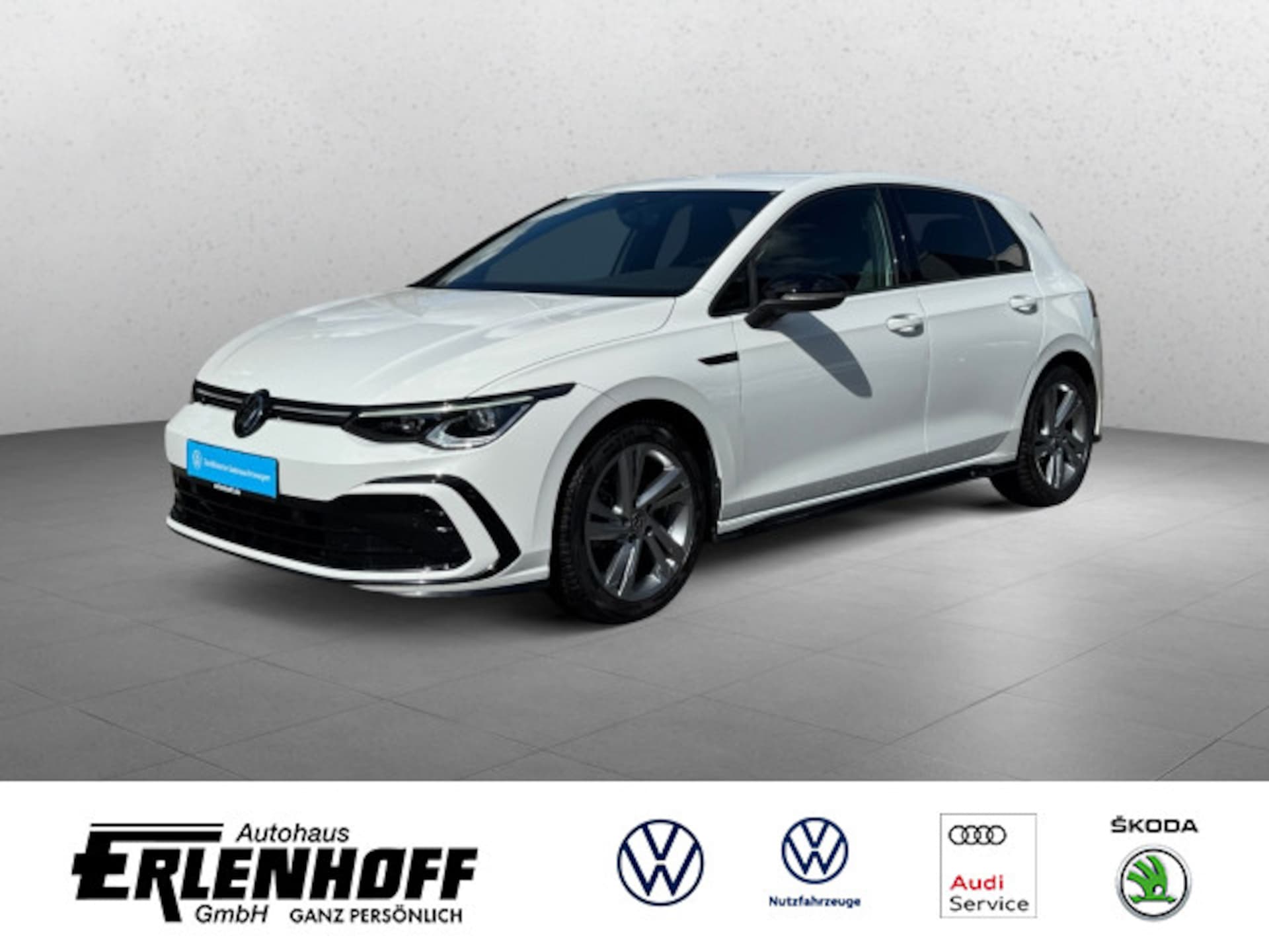 Volkswagen Golf — Volkswagen Golf Golf VIII R-Line, Lane, LED, Black Style, SHZ, Kamera, GJR R-Line