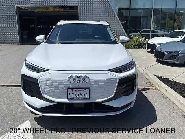 Used 2025 Audi Q6 e-tron Premium Plus with VIN WA124BGF2SA093498 for sale in San Rafael, CA