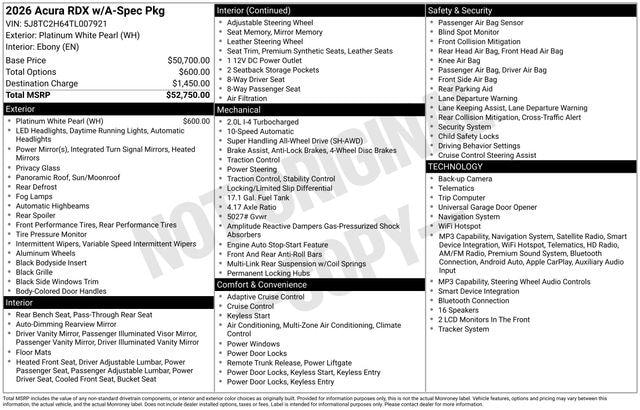 2026 Acura RDX A-Spec Package - Photo 26