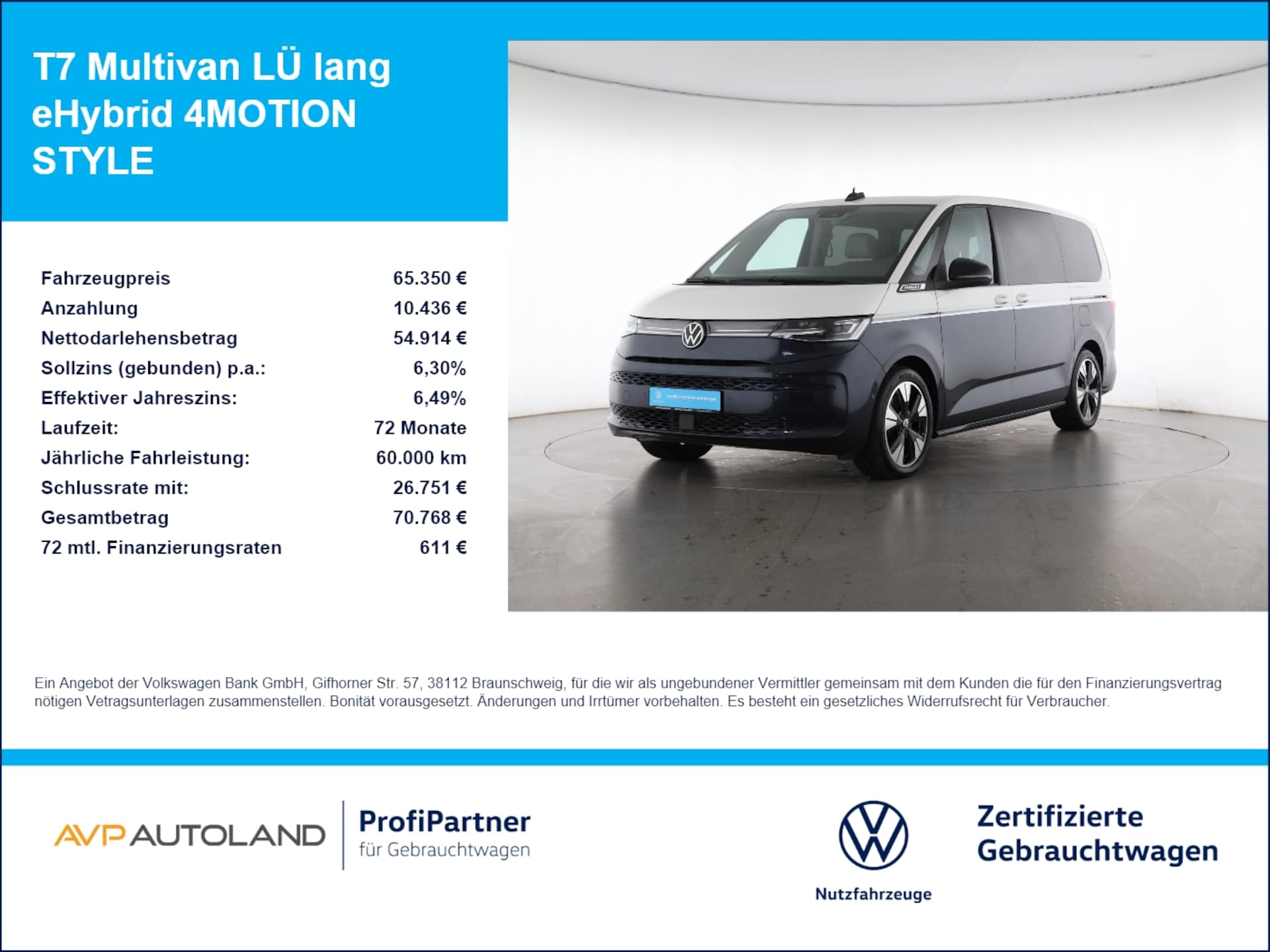 Volkswagen Multivan langversion