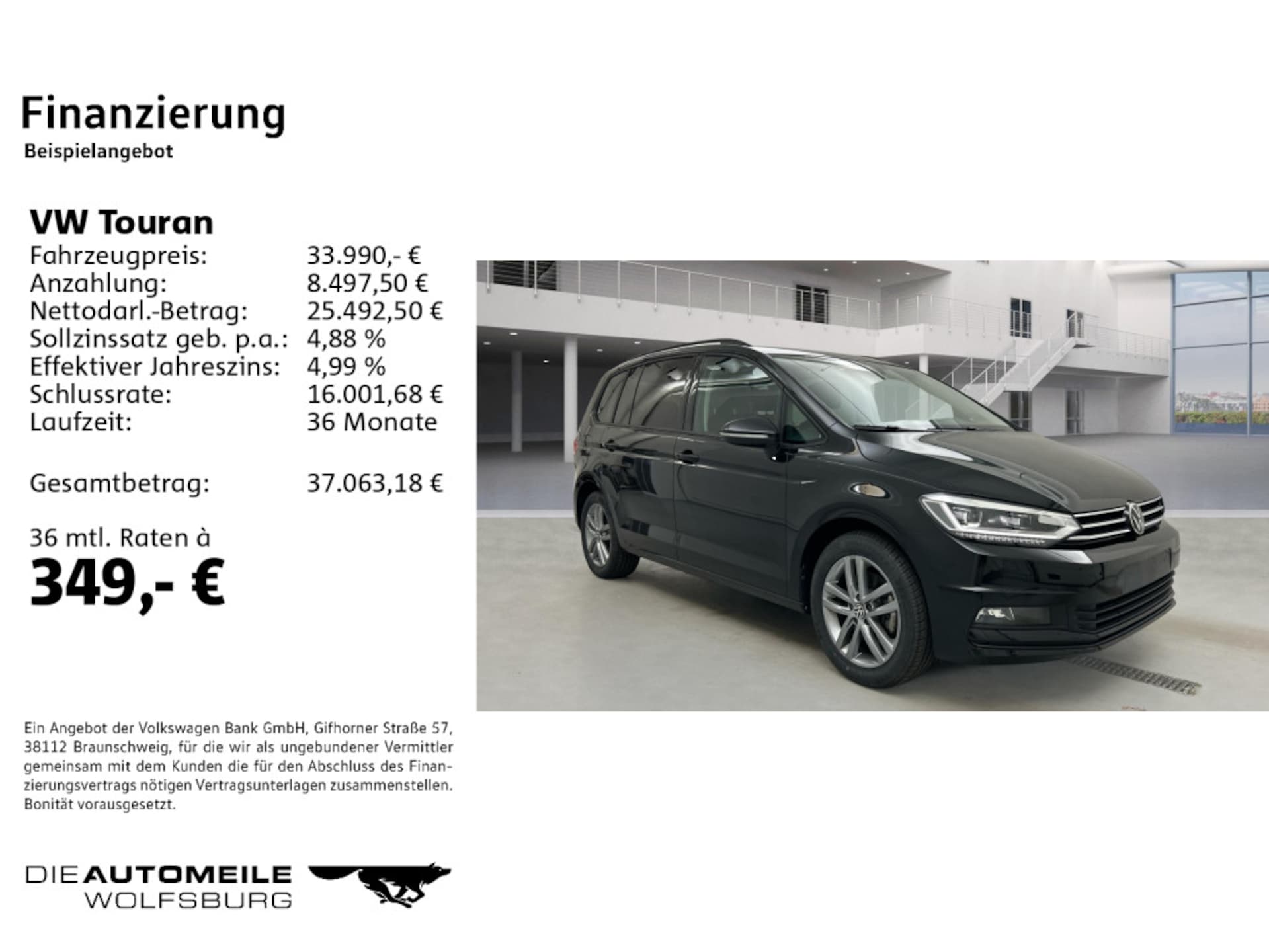 Volkswagen Touran Comfortline