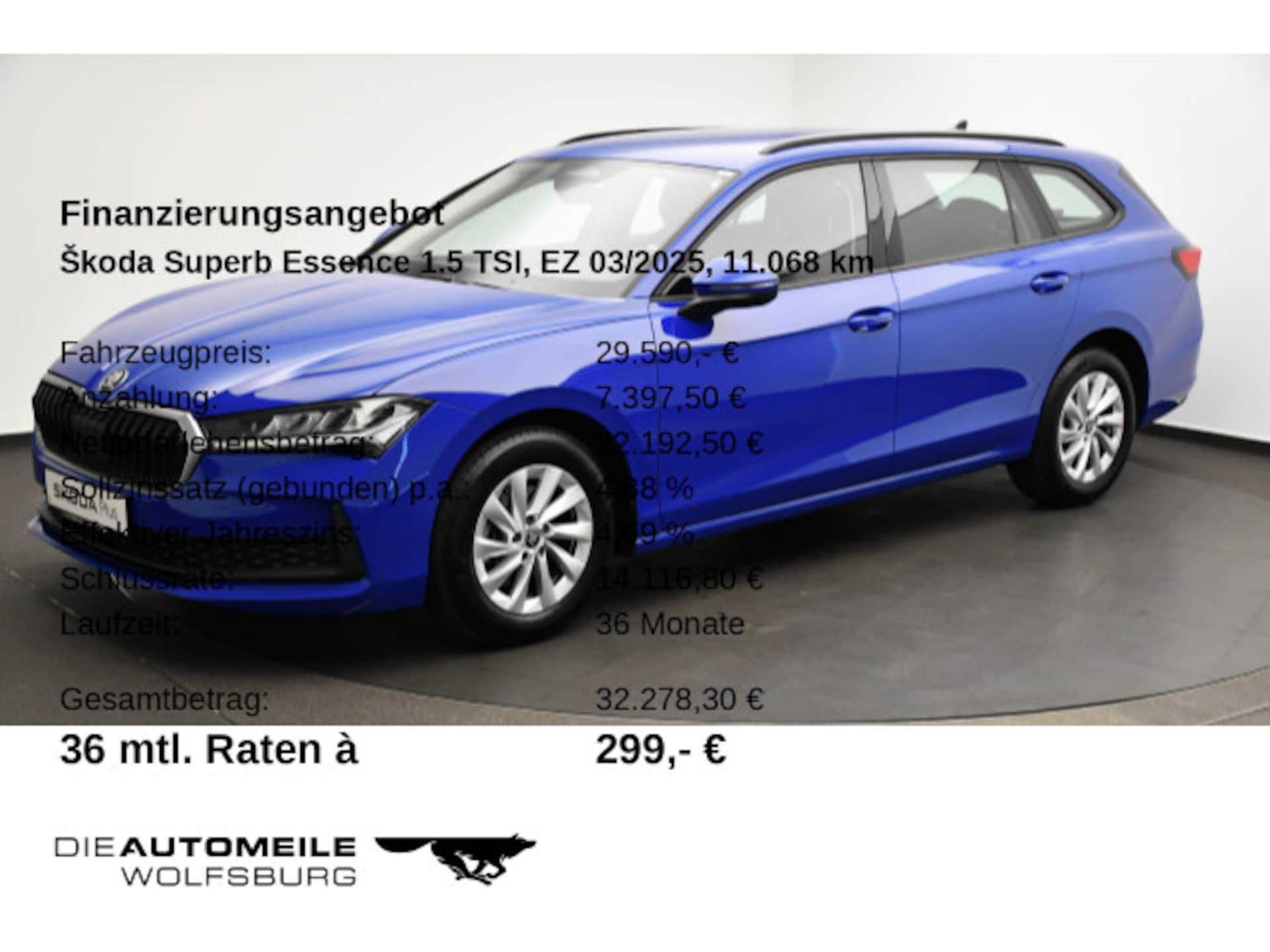 Skoda Superb Combi Essence