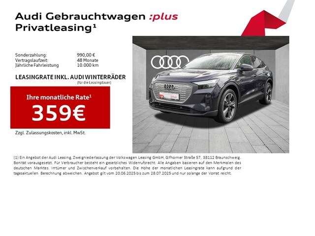 Image about Audi Q4 Sportback e-tron 45 e-tron