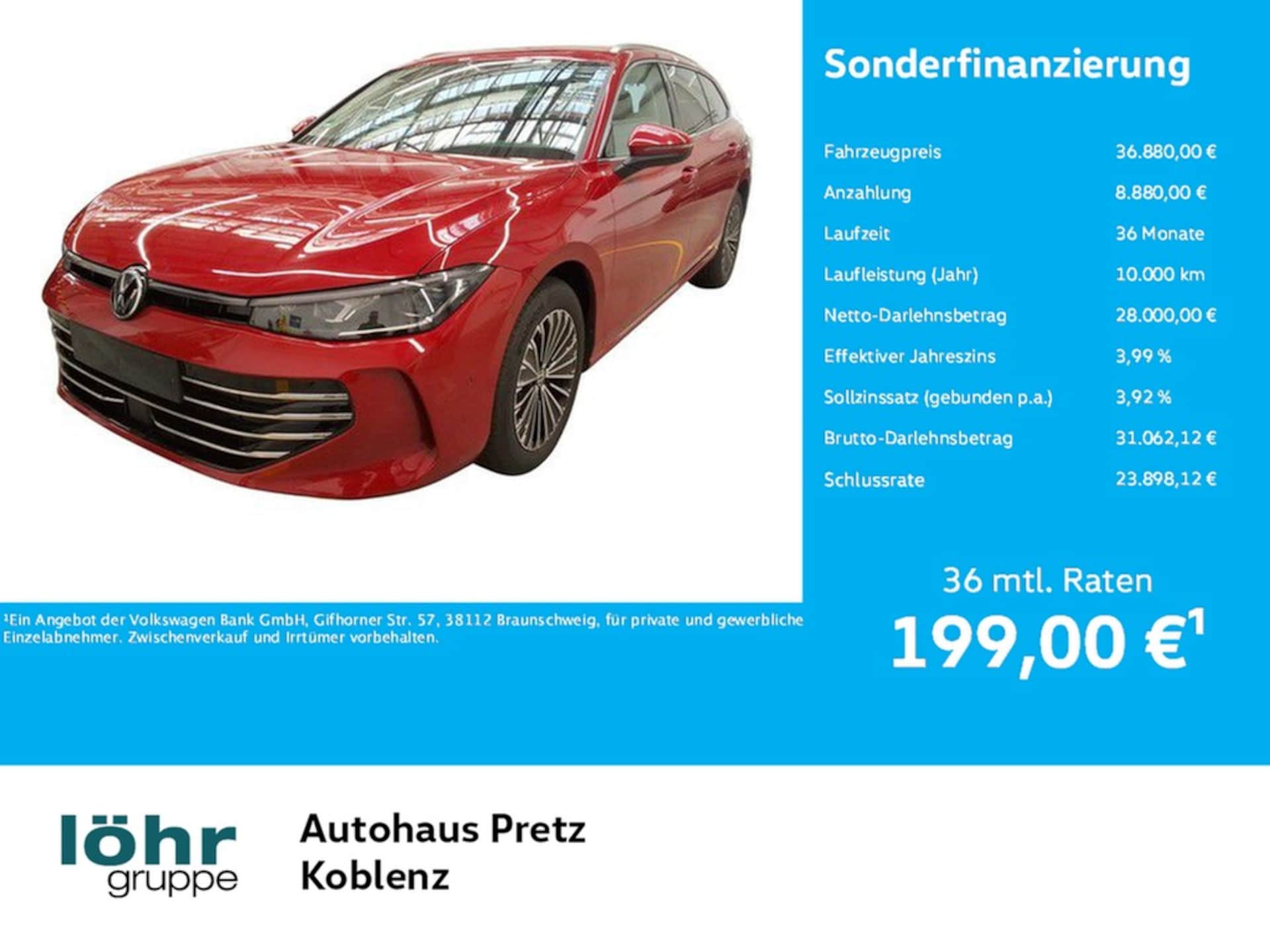 Volkswagen Passat Elegance