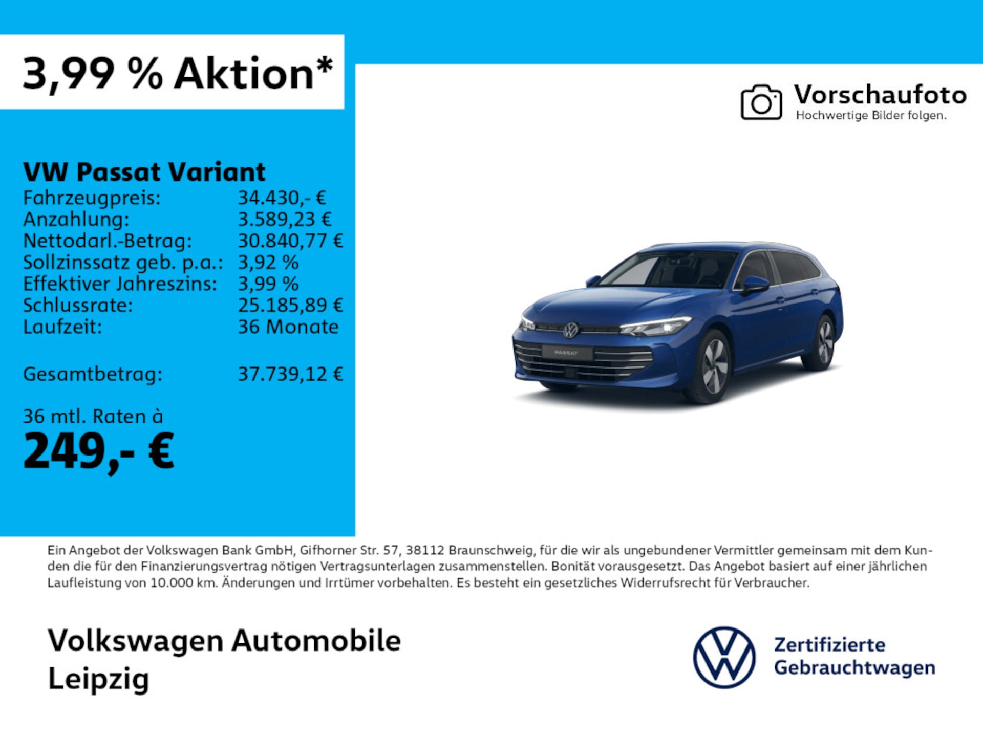 Volkswagen Passat occasion