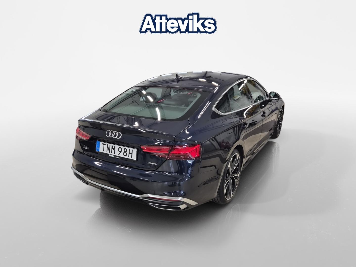 Bild som visar Audi A5 Sportback A5 Sportback 45 TFSI quattro S line 265 hk S tronic - för mer information kontakta din Audi Partner