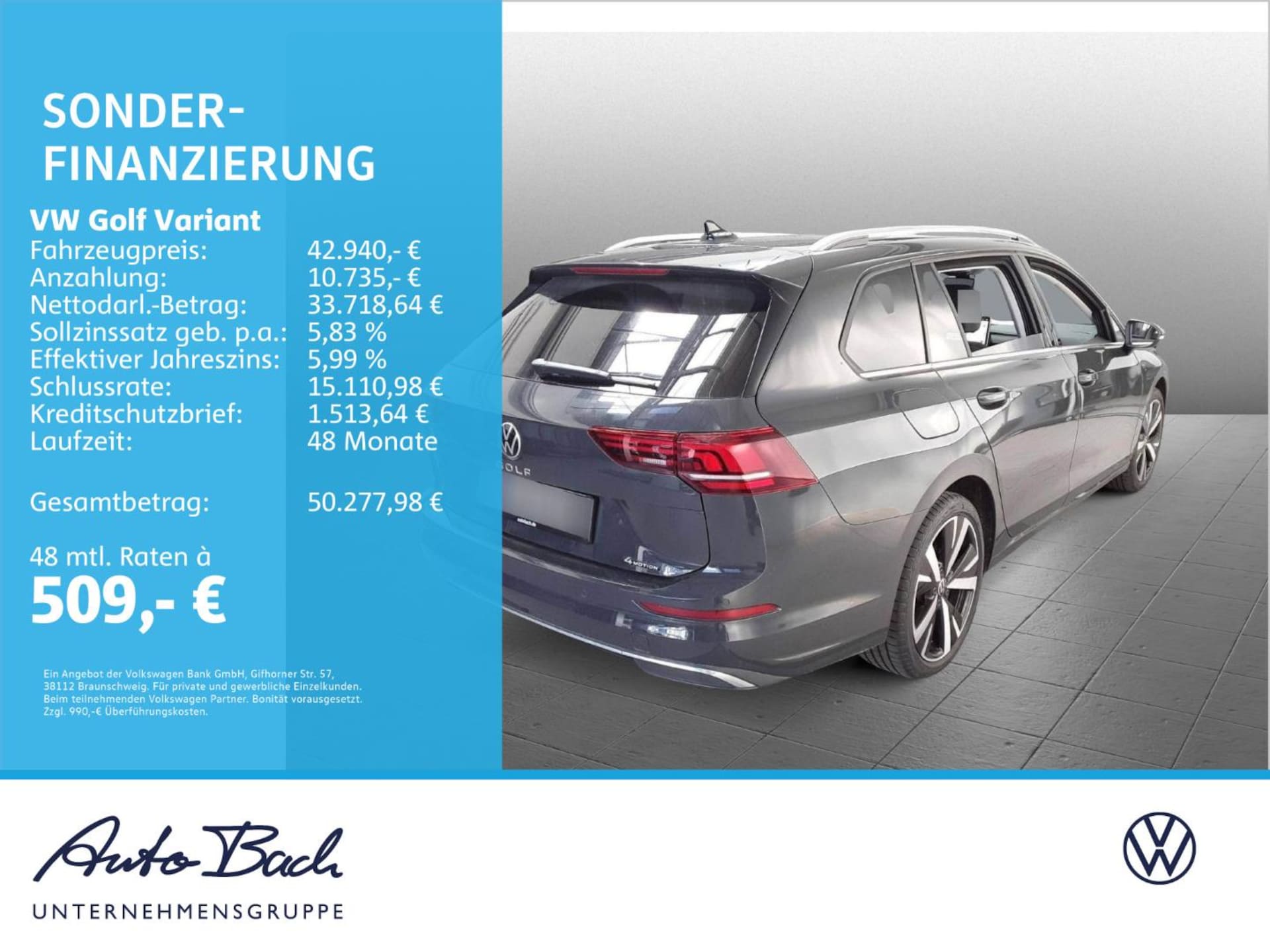 Volkswagen Golf Variant Style