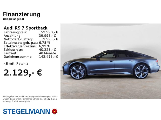 Image about Audi RS 7 Sportback TFSI quattro tiptronic