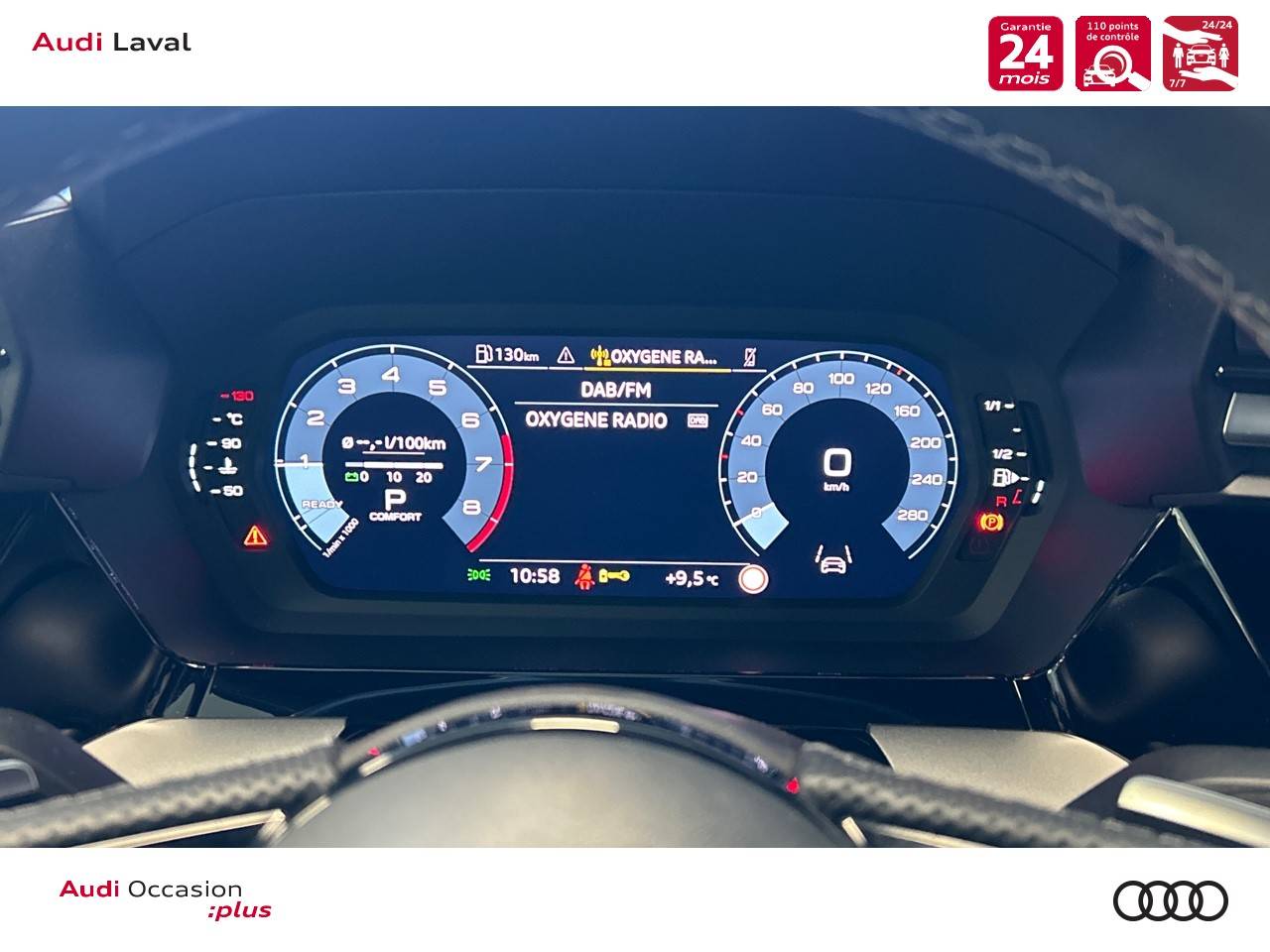 Image about Audi A3 Berline S line 35 TFSI Hybride 110 kW (150 ch) S tronic