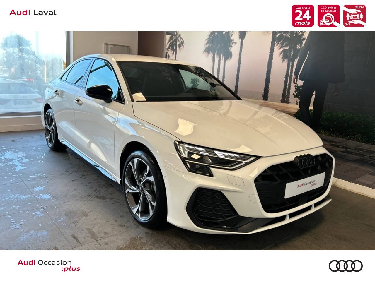 Image about Audi A3 Berline S line 35 TFSI Hybride 110 kW (150 ch) S tronic
