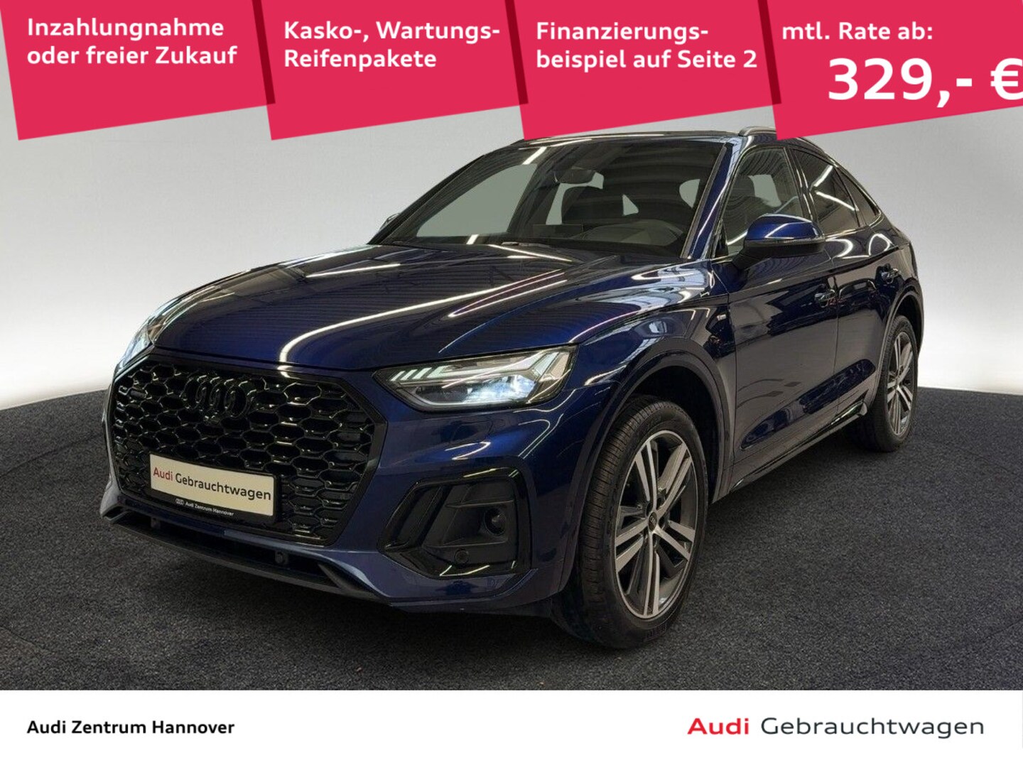 Bild über Audi Q5 Sportback 40 TDI quattro S tronic - für weitere Informationen kontaktieren Sie den Audi Partner