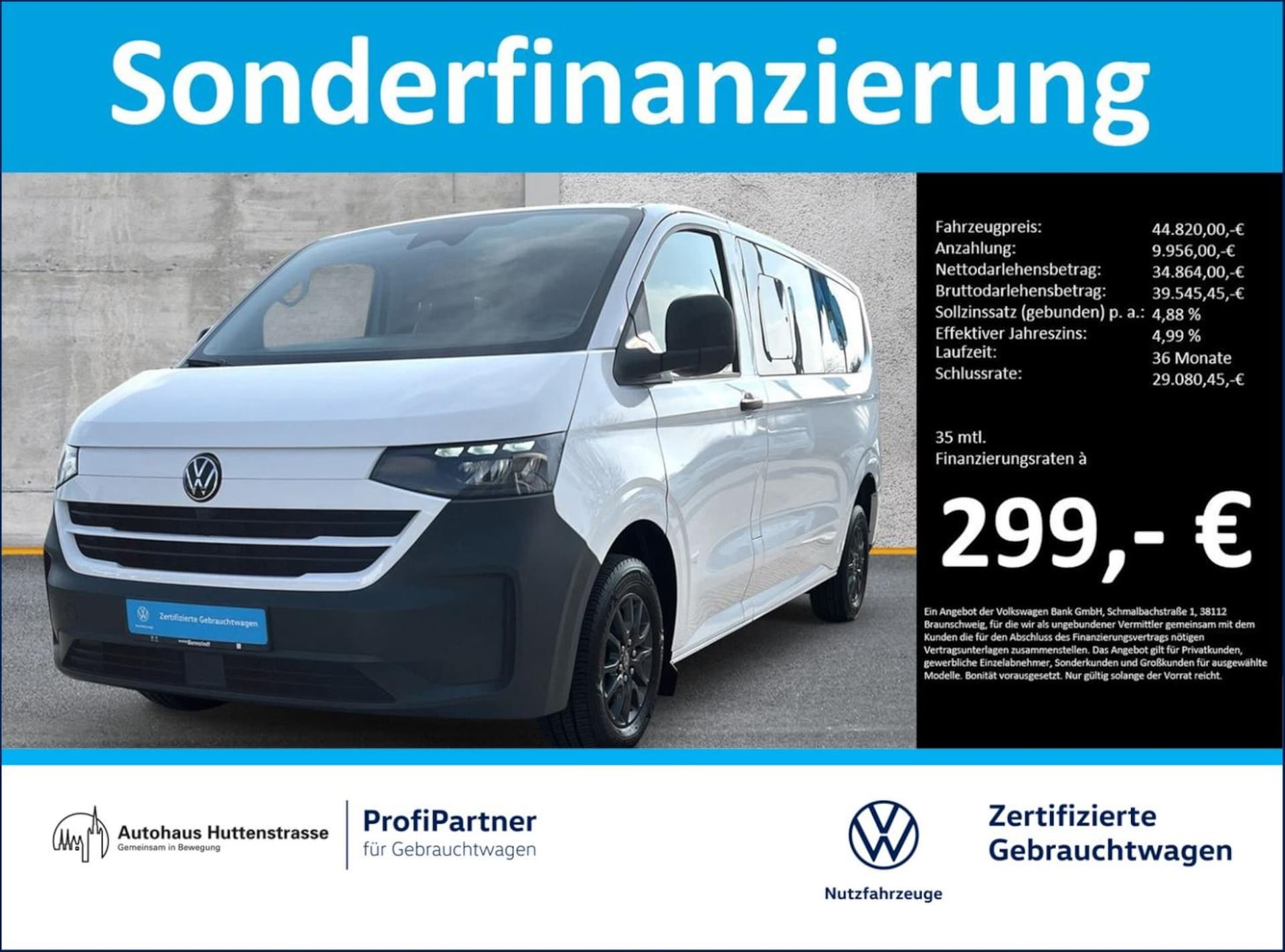Volkswagen Caravelle langer Radstand Basis-Modell
