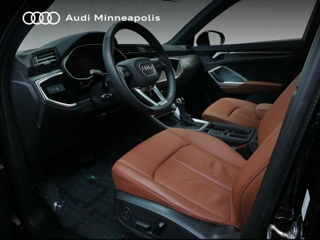 Certified 2025 Audi Q3 S Line Premium Plus with VIN WA1EECF30S1022517 for sale in Minneapolis, Minnesota