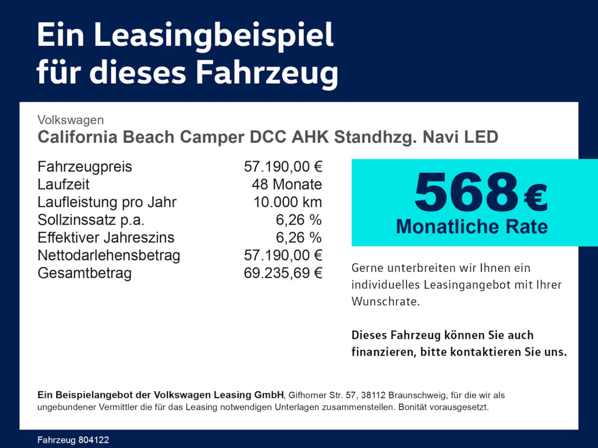 Volkswagen California Beach Camper