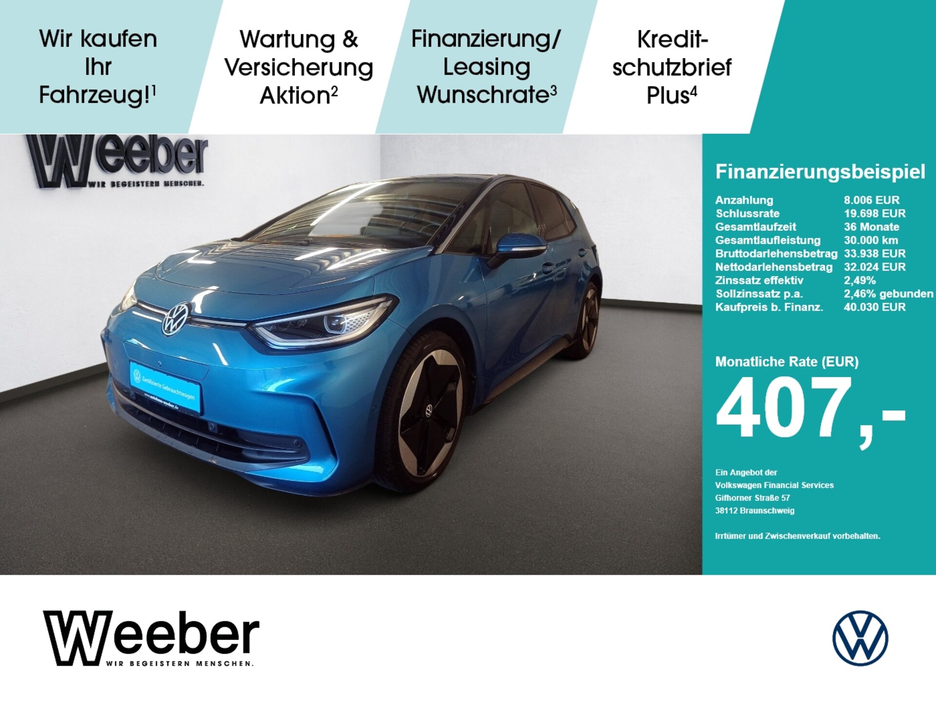 Volkswagen ID.3 Pro S