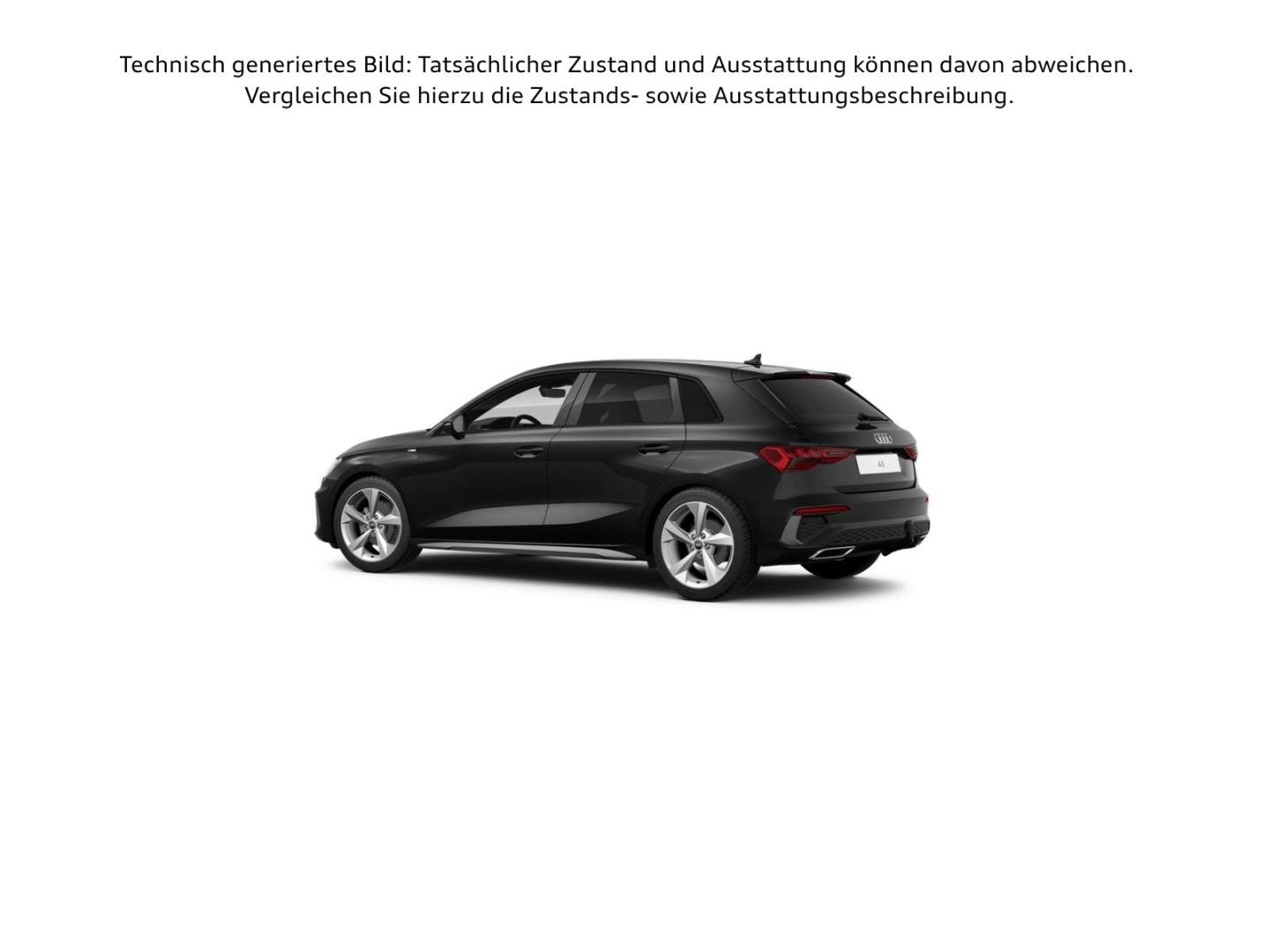 Bild über Audi A3 Sportback S line 35 TFSI S tronic - für weitere Informationen kontaktieren Sie den Audi Partner
