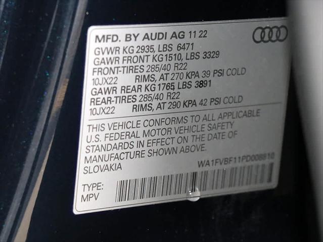 2023 AUDI Q8 - Image 44