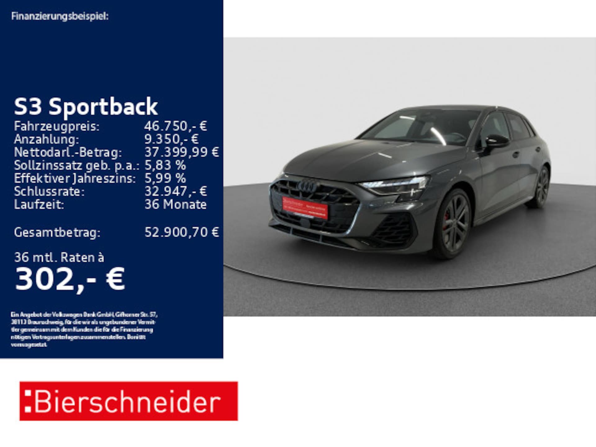 Audi S3 Sportback