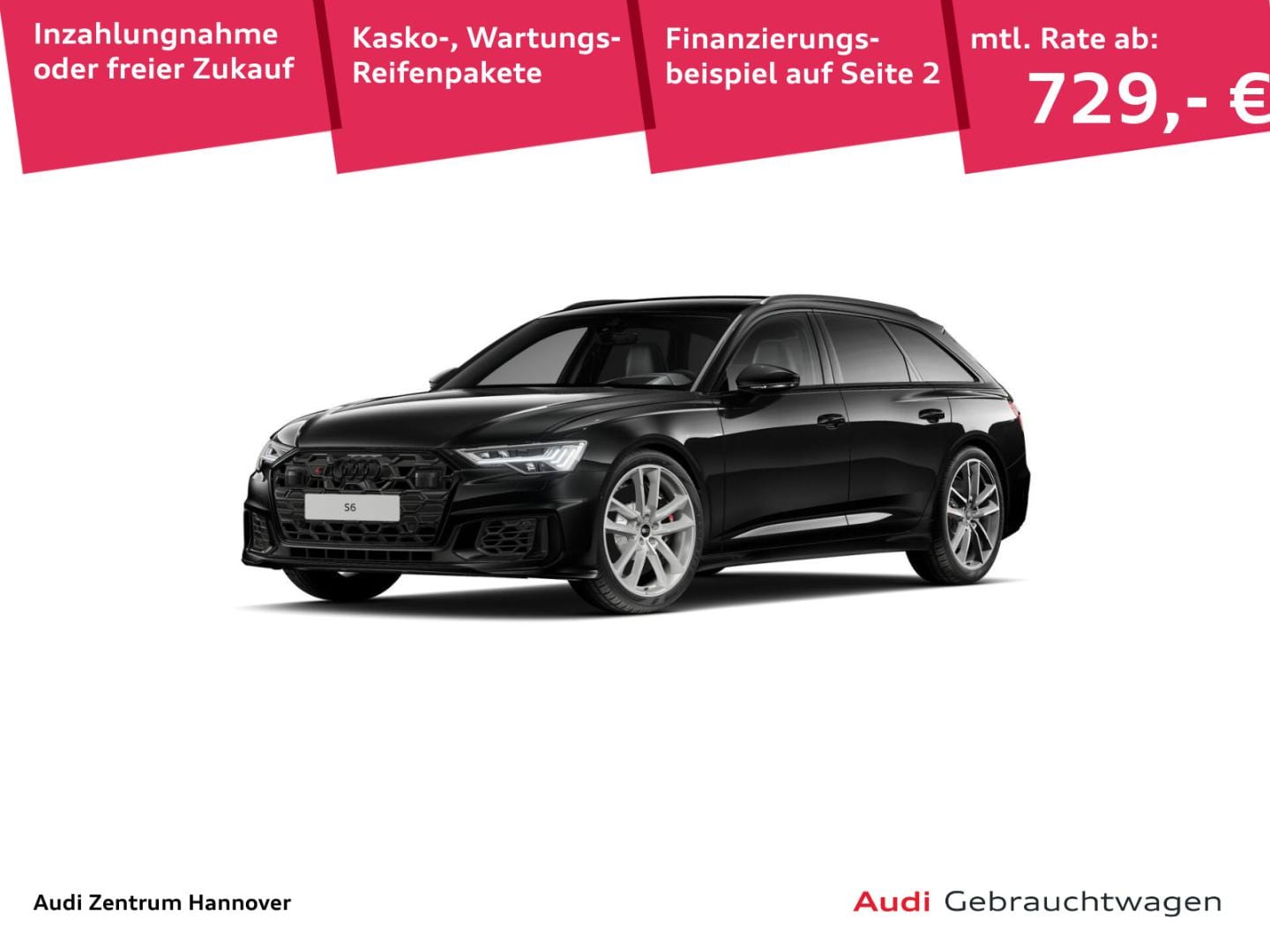 Bild über Audi S6 Avant TDI quattro tiptronic - für weitere Informationen kontaktieren Sie den Audi Partner