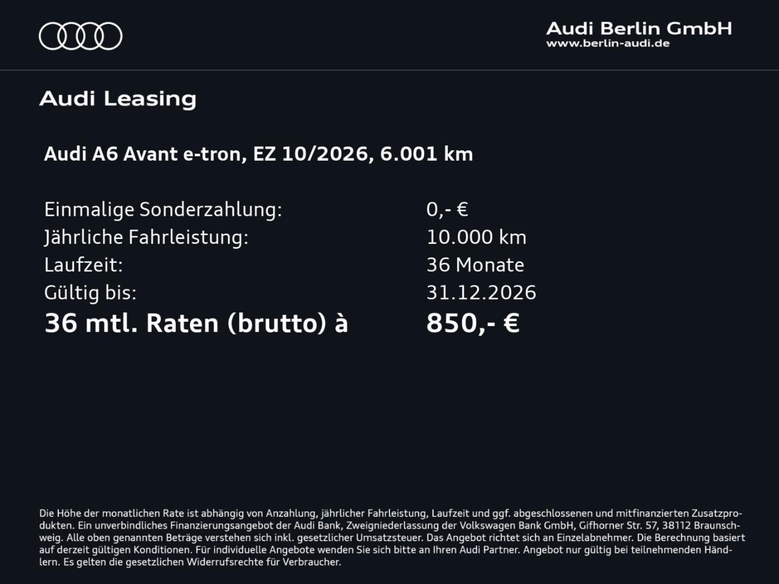 Audi A6 Avant e-tron – Bild 4