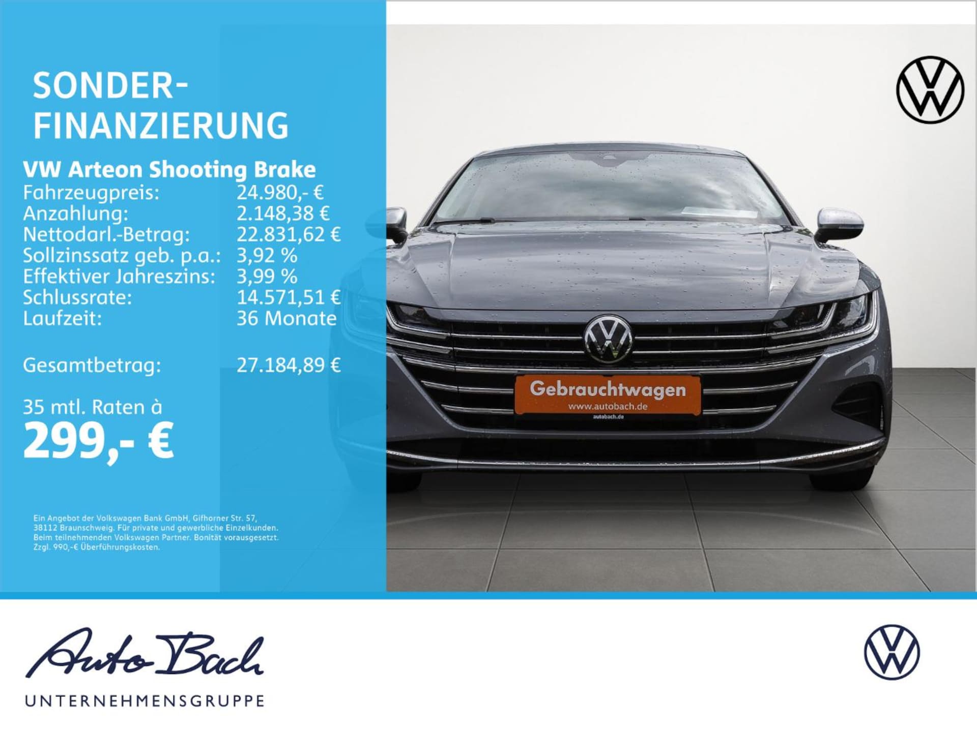 Volkswagen Arteon Shooting Brake Elegance