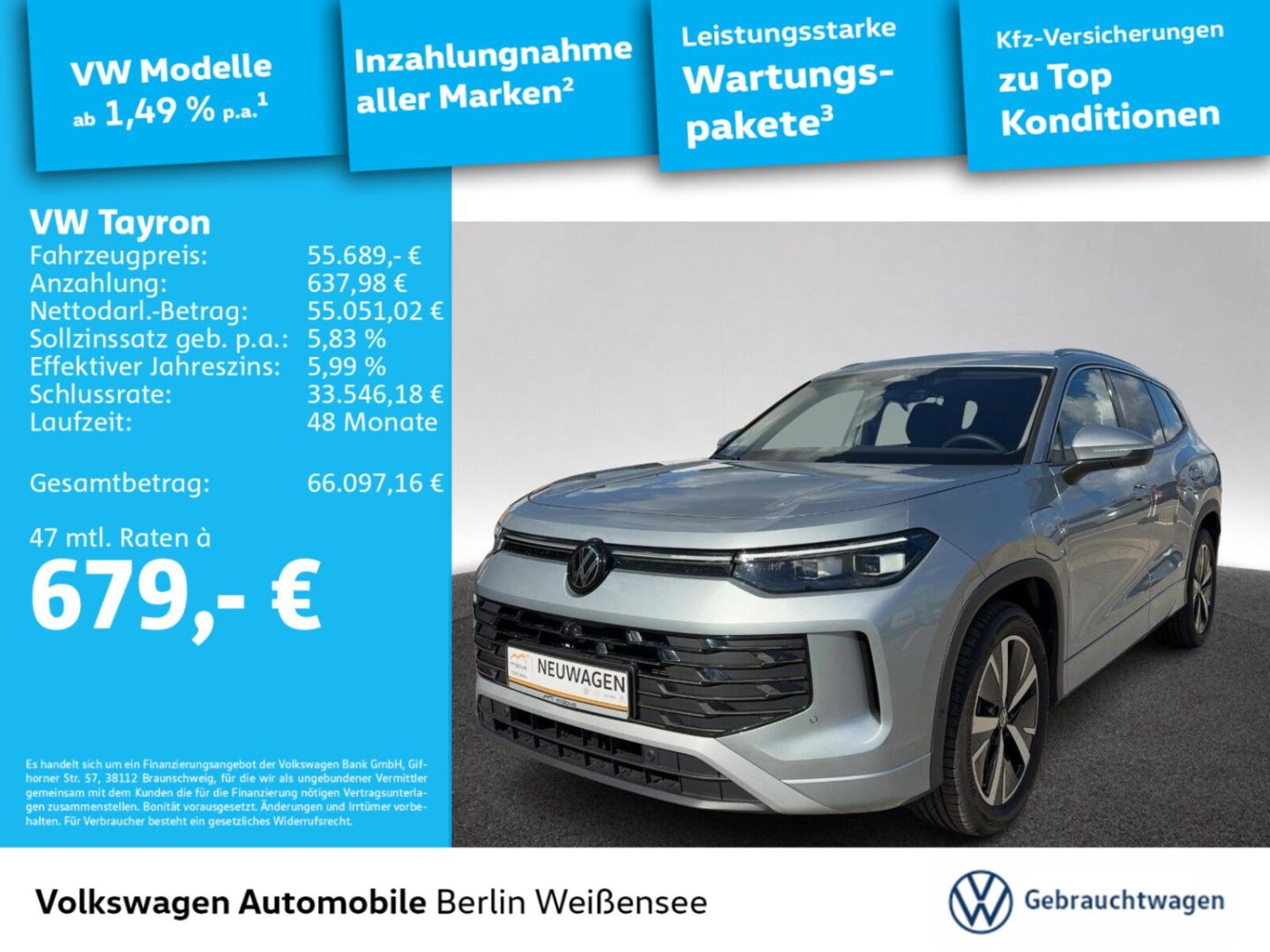 Volkswagen Tayron – Bild 2