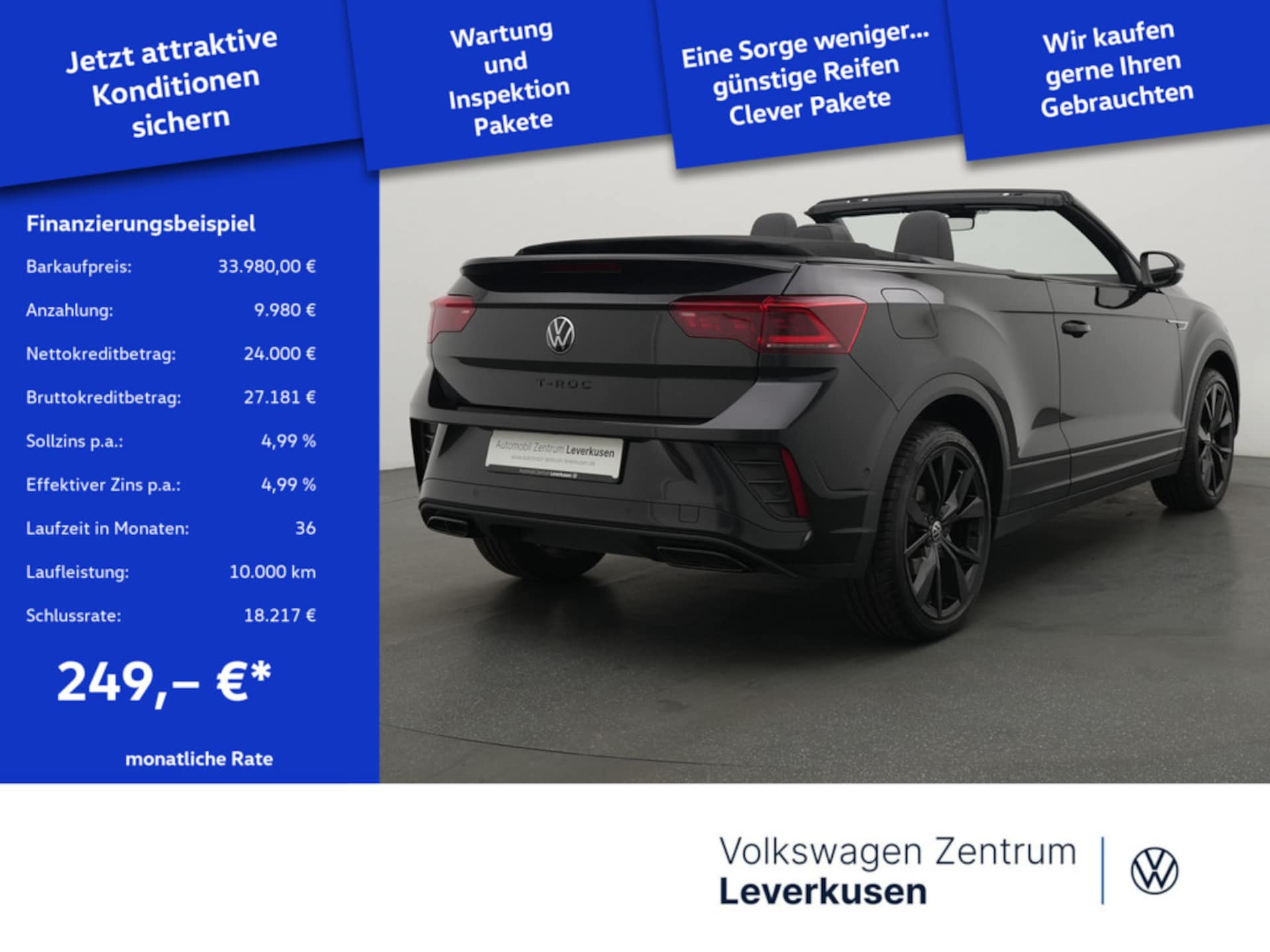 Volkswagen T-Roc Cabriolet R-Line