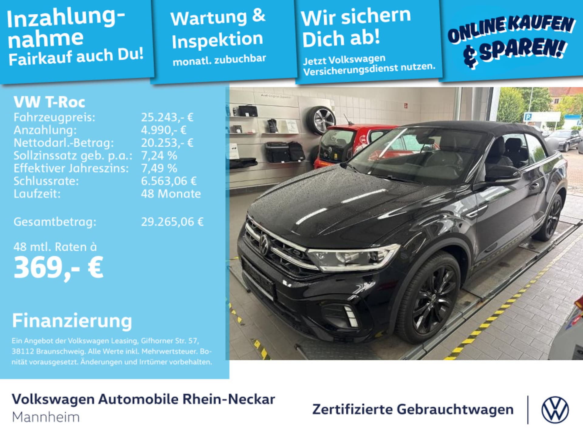 Volkswagen T-Roc Cabriolet R-Line