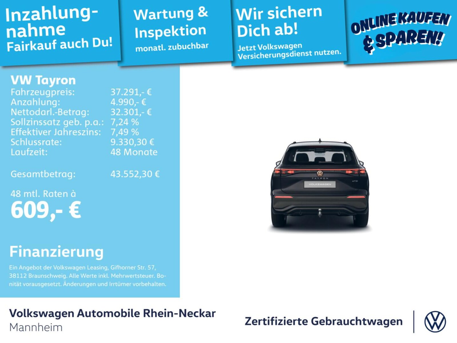 Volkswagen Tayron – Bild 2