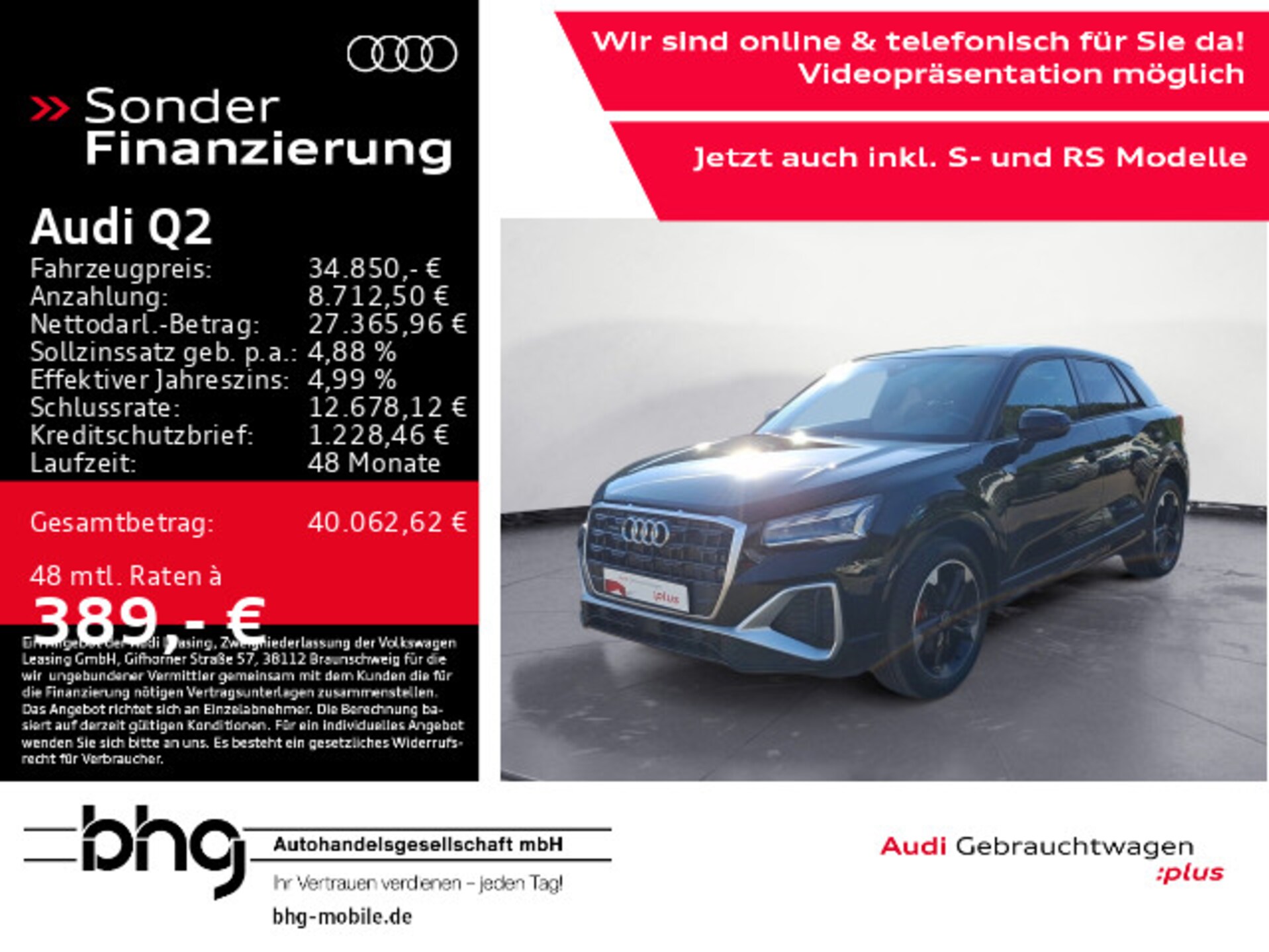 Audi Q2 S line