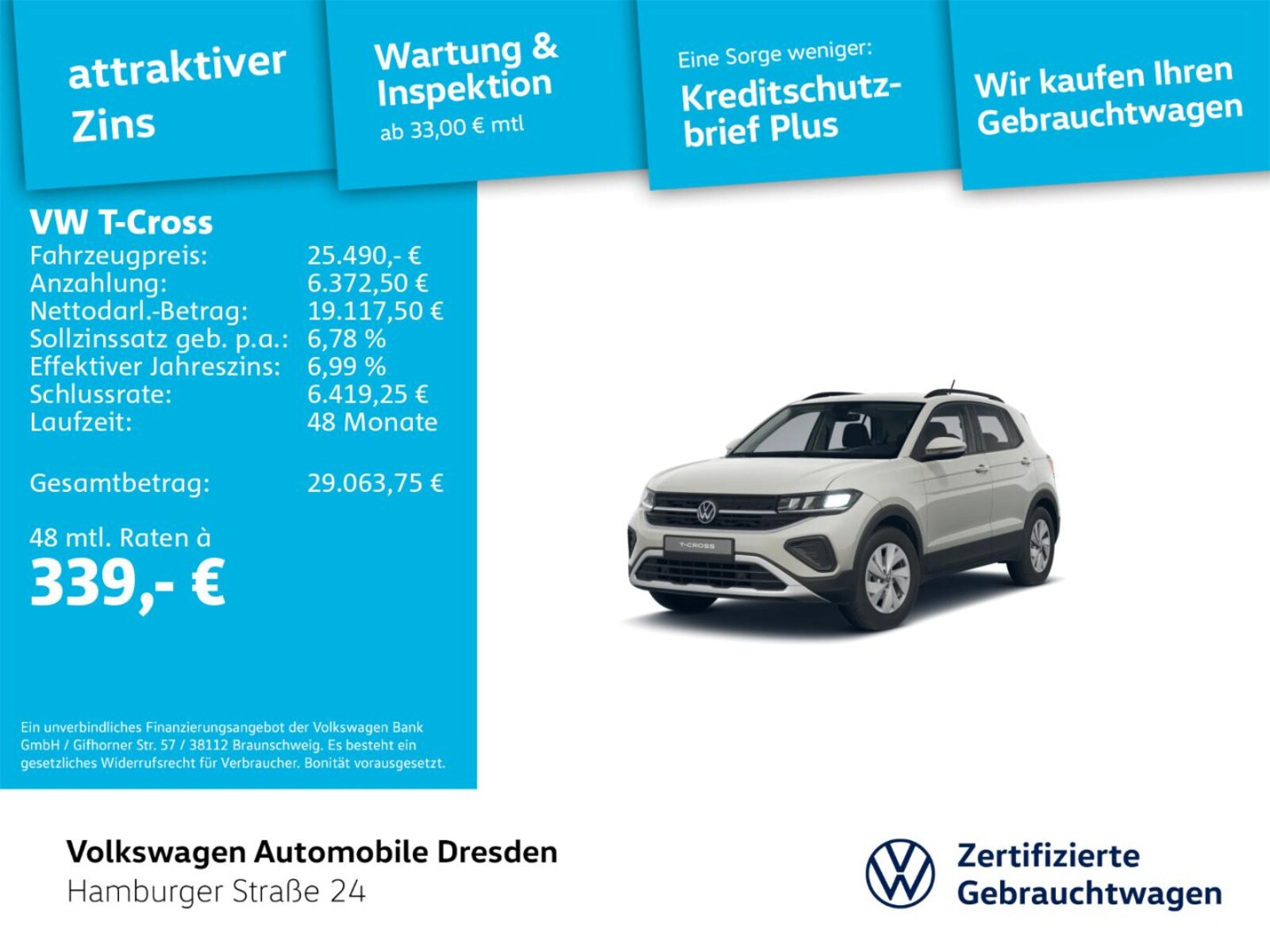 Volkswagen T-Cross – Bild 2