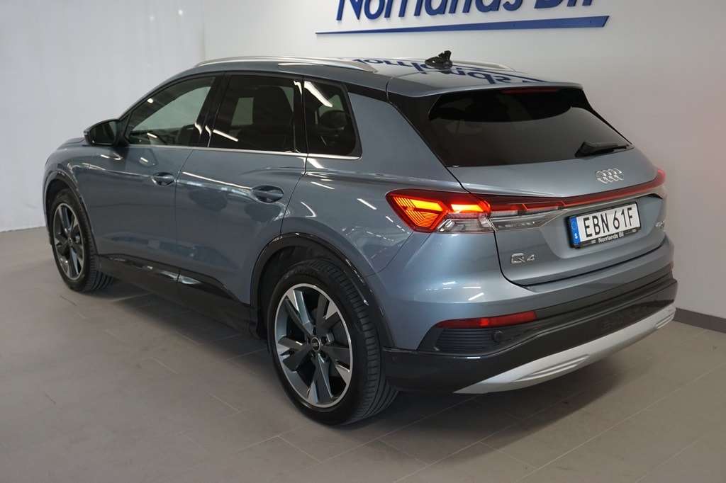 Bild som visar Audi Q4 e-tron Q4 45 e-tron quattro 195,00 kW - för mer information kontakta din Audi Partner