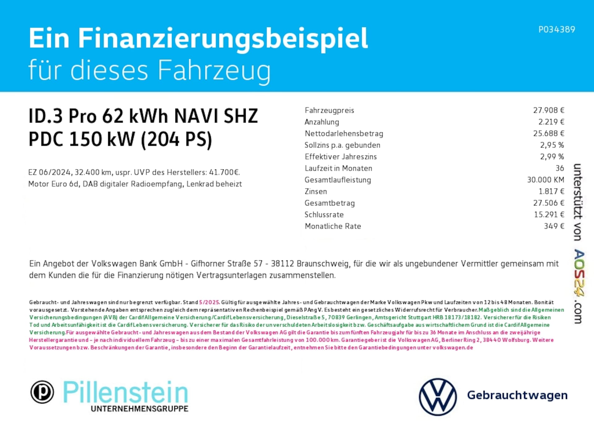 Volkswagen ID.3 Pro
