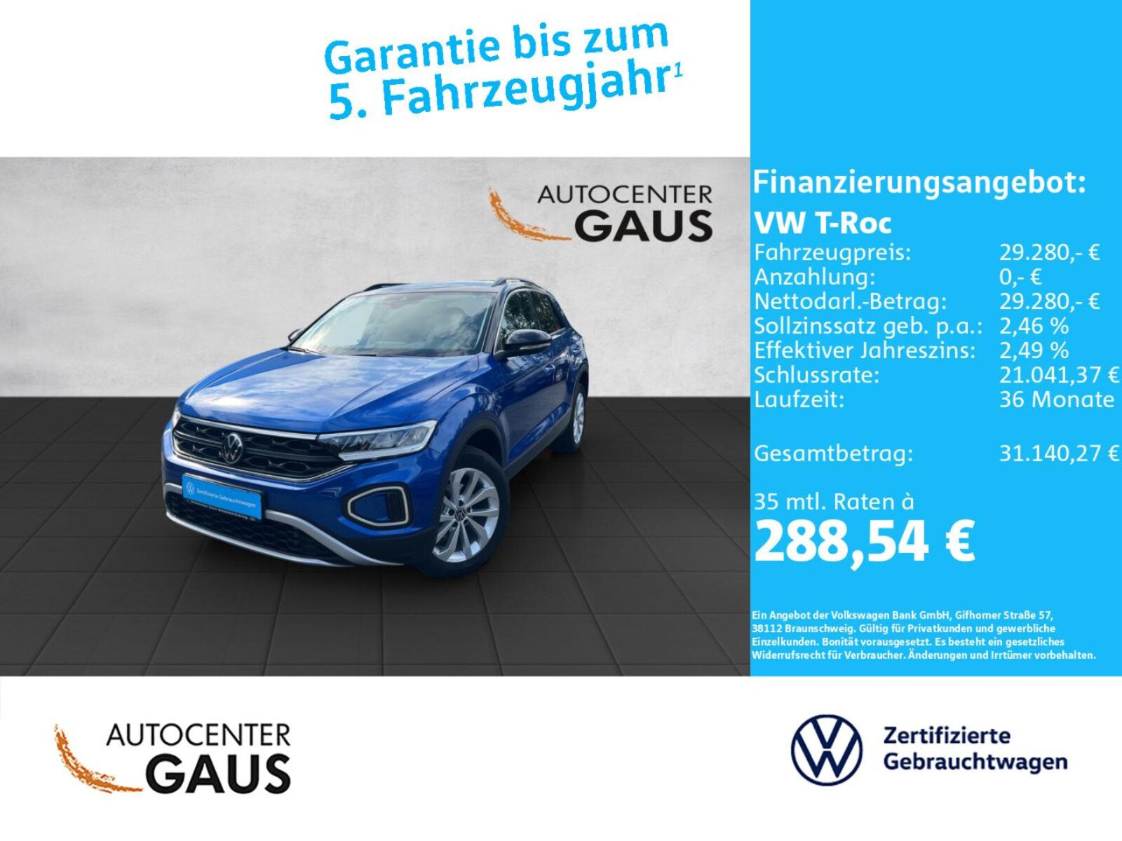 Volkswagen T-Roc – Bild 2