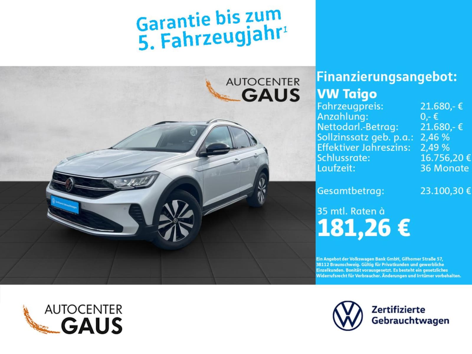 Volkswagen Taigo – Bild 2