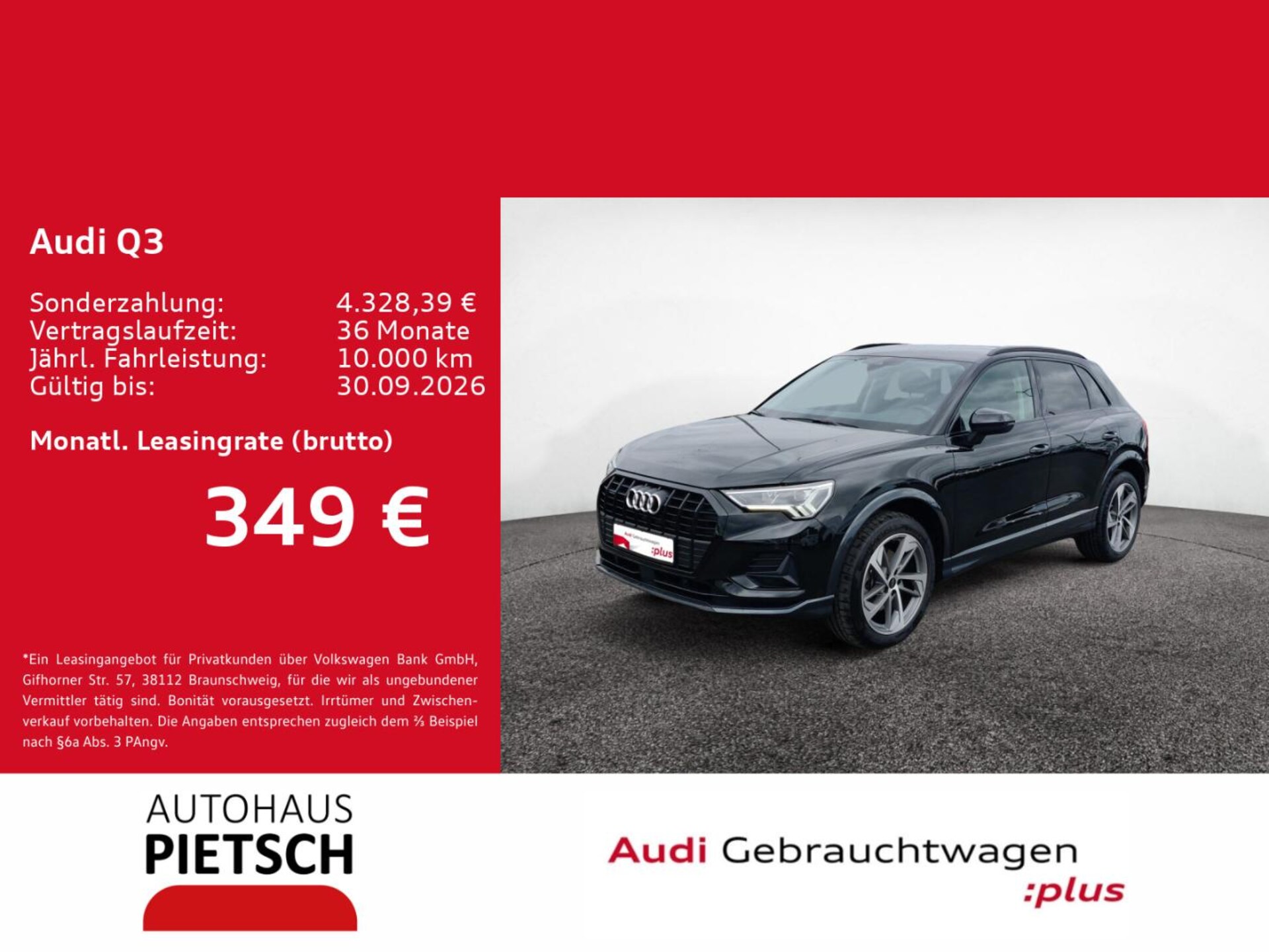 Audi Q3 SUV advanced