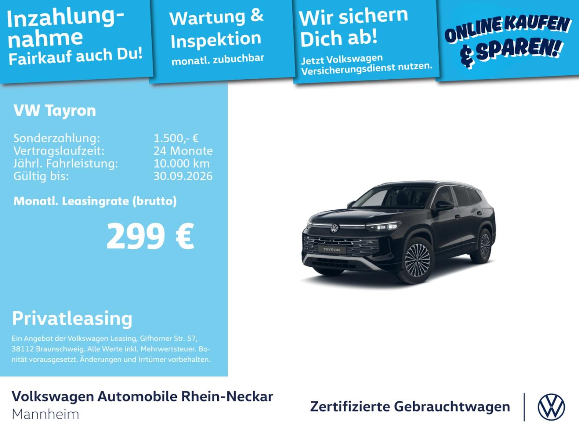 Volkswagen Tayron Elegance