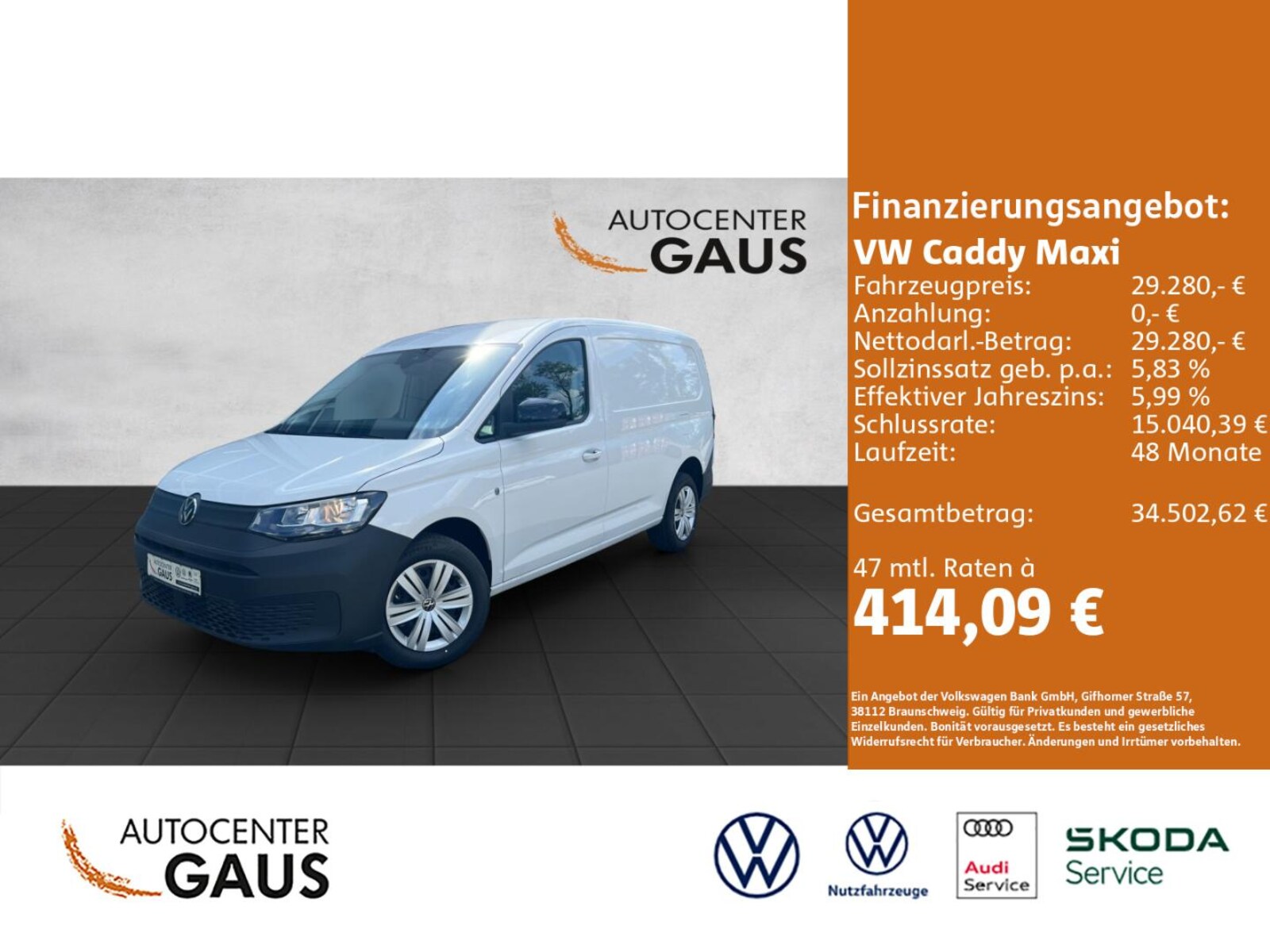 Volkswagen Caddy Maxi Cargo – Bild 2