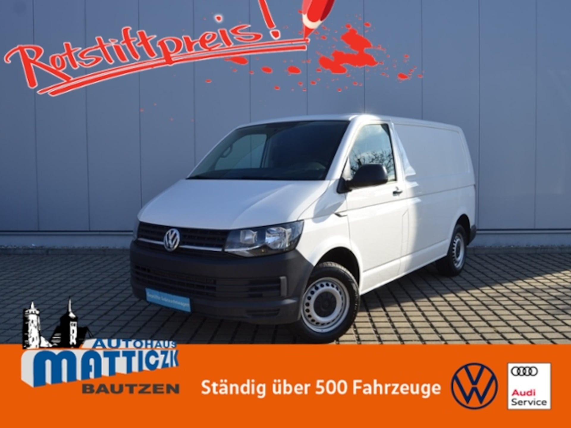 Volkswagen T6 Transporter Kasten kurzer Radstand