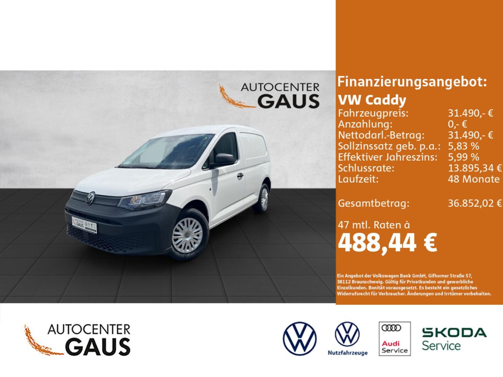 Volkswagen Caddy Cargo – Bild 2
