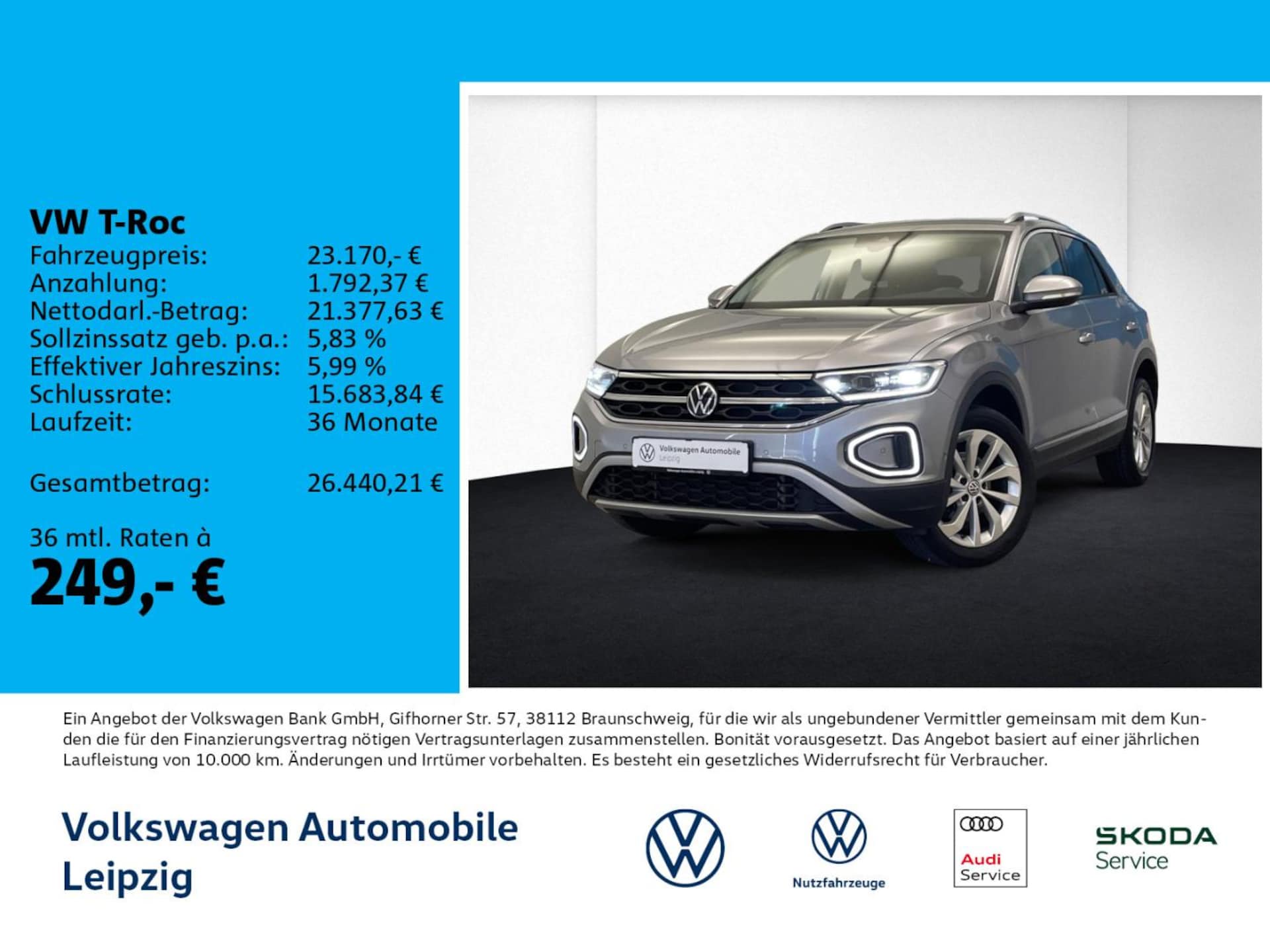 Volkswagen T-Roc 2023