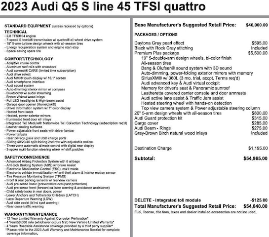 2023 Audi Q5