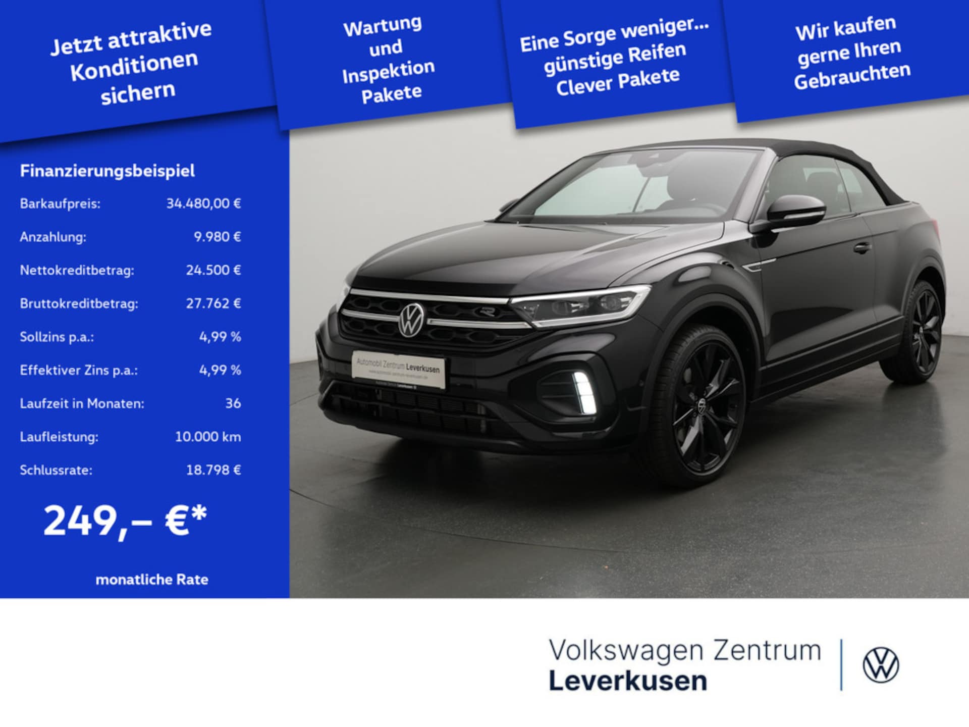 Volkswagen T-Roc Cabriolet R-Line