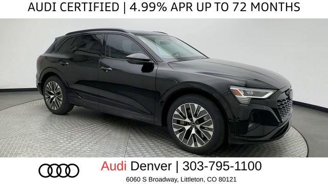 Certified 2024 Audi Q8 e-tron Premium Plus with VIN WA15ABGE4RB012356 for sale in Littleton, CO
