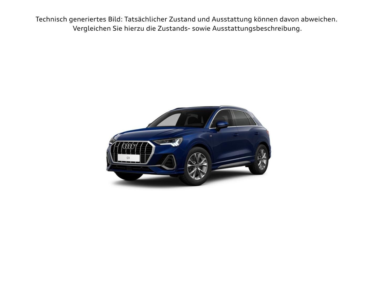 Bild über Audi Q3 S line 40 TFSI quattro S tronic - für weitere Informationen kontaktieren Sie den Audi Partner