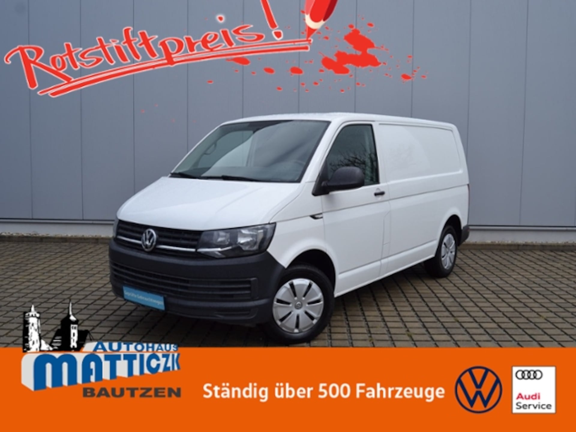 Volkswagen T6 Transporter Kasten kurzer Radstand